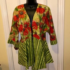 Bright Kimono Style Wrap